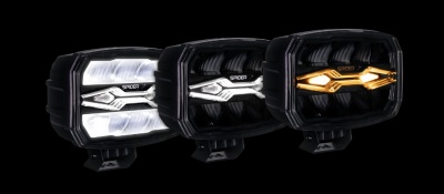 LED  tālo  gaismu  papildlukturis   X-SPIDER  NINJA , ovāls