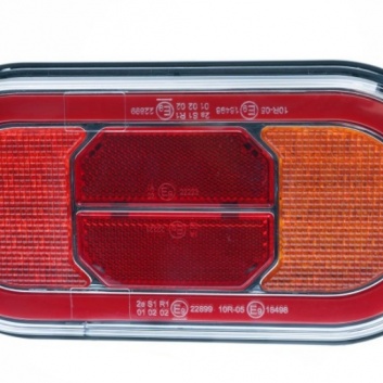 EPWLD52  aizmugures  LED  lukturis  12–24 V , 3 funkcijas