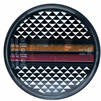 EPWLD41/40  aizmugurējo  LED lukturu komplekts  Ø140 mm , 3 funkcijas