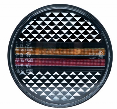 EPWLD41/40  aizmugurējo  LED lukturu komplekts  Ø140 mm , 3 funkcijas
