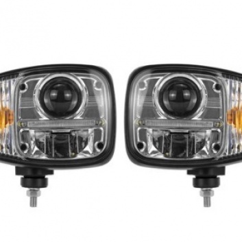LED  priekšējo  lukturu  komplekts  ar  pagrieziena  rādītāju   82W , piemērots: JCB, Cat, Volvo, Terex