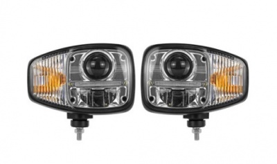 LED  priekšējo  lukturu  komplekts  ar  pagrieziena  rādītāju   82W , piemērots: JCB, Cat, Volvo, Terex