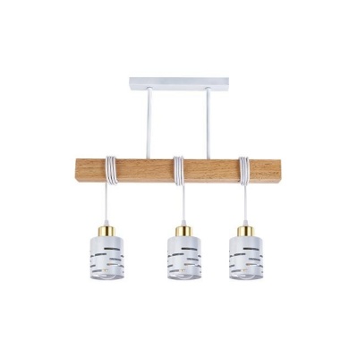 Griestu  lampa  3xE27 Elen  50cm , balta+zelta+WD