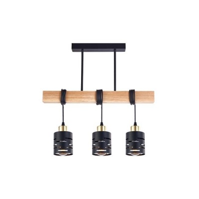 Piekaramā  lampa  3xE27  Elen 50cm , melna+zelta+WD
