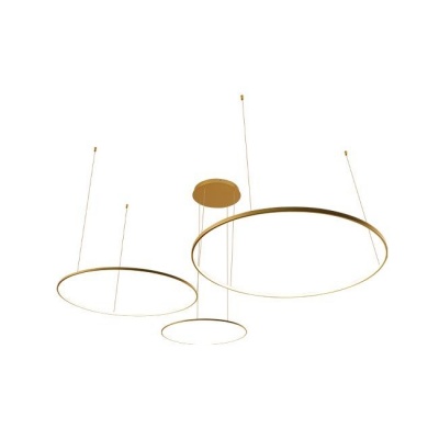 Hodo  LED  lustra  40/60/80cm  116W , zelta krāsā