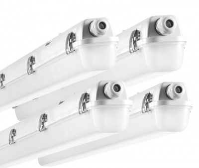 VEVOR 4 gab.  LED  IP65  lineārais  apgaismojums  60W/50W/40W , izvēles iespējas  5400/6400/7400LM