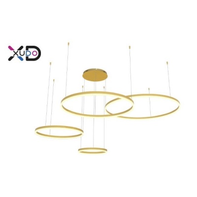 Mundo  LED  lustra  40/60/80/100cm , 119W , zelta , 3CCT