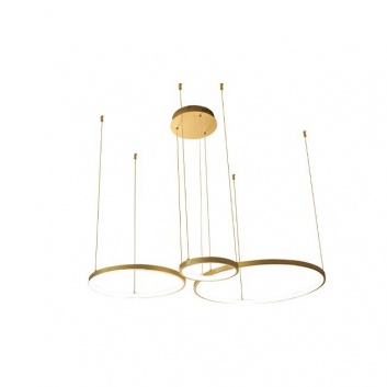 Hodo  LED  lustra  20/40/60cm , 77W , zelta krāsā