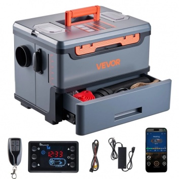 VEVOR  dīzeļdegvielas  sildītājs , 8 kW , DC 12 V/24 V,