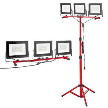 VEVOR  3x70w  LED  prožektori  ar statīvu , 21000 lūmeni