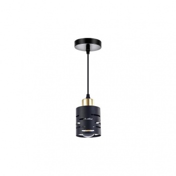 Piekaramā  lampa  1xE27  Elen , melna+zelts