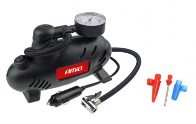Automašīnas  gaisa  kompresors  12V , ACOMP-07  Amio 02181