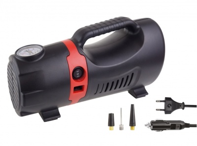 Automašīnas  gaisa  kompresors  12V/230V , Acomp-09  Amio 02383