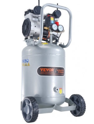 VEVOR  49,2 l  gaisa  kompresors  2 ZS  4 SCFM@90PSI , bezeļļas  gaisa  kompresors  116PSI