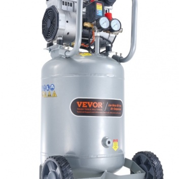 VEVOR  49,2 l  gaisa  kompresors  2 ZS  4 SCFM@90PSI , bezeļļas  gaisa  kompresors  116PSI