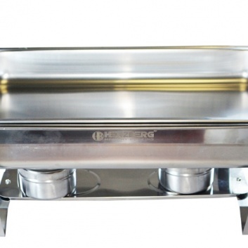 Herzberg  HG-8022-1: 9 litru  nerūsējošā  tērauda  cepšanas  trauks