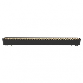 Luxo  LED  lampa  48V , 16W , ​​​​4000K  Linea  UGR19 , melna