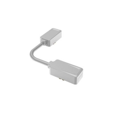 Luxo  48 V  strāvas  savienotājs , balts  kabelis