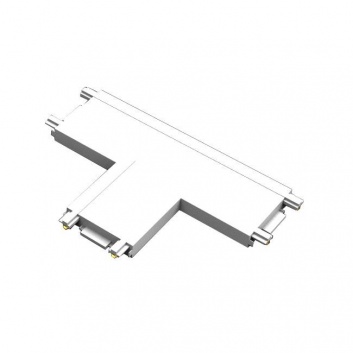 Luxo  48V  virsmas  montāžas  sliedes  savienotājs  T tips , balts