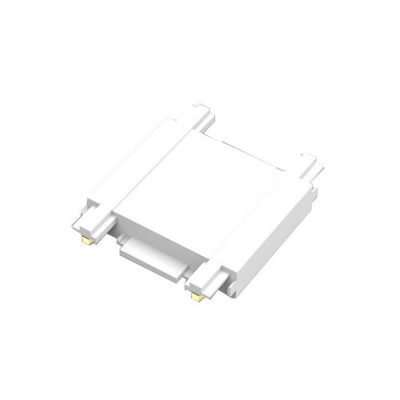 Luxo  48V  virsmas  montāžas  sliedes  savienotājs  I tips , balts