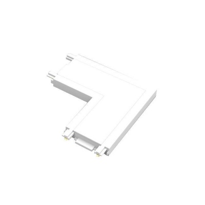 Luxo  48V  virsapmetuma  sliedes  savienotājs  L tips , balts