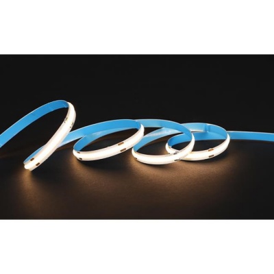 COB  LED  lente  12V  Premium  5m , 1600  gaismas  diodes  IP65 , 2700K