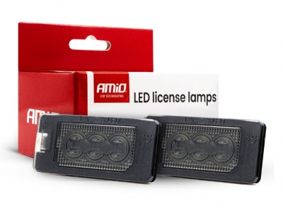 LED  numura  zīmes  apgaismojums  CLP02 HP  dūmakains , BMW