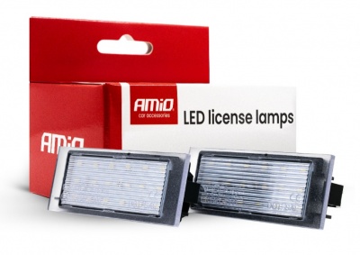 LED  numura  zīmes  apgaismojums  CLP23  DACIA, MERCEDES-BENZ, NISSAN, OPEL, RENAULT