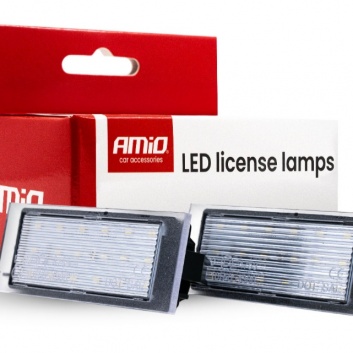 LED  numura  zīmes  apgaismojums  CLP23  DACIA, MERCEDES-BENZ, NISSAN, OPEL, RENAULT