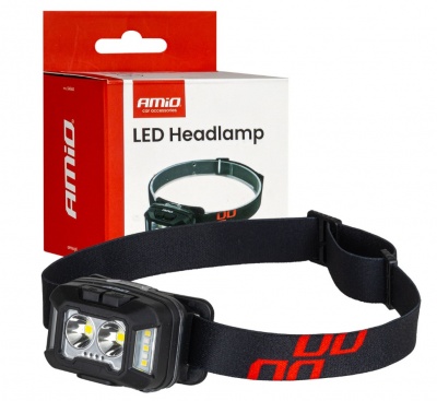 LED  galvas  lukturis  2xXPG+10SMD , 1800mAh , ĪPAŠI SPOŽS