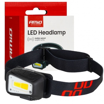 LED  lukturis  COB , 1800mAh