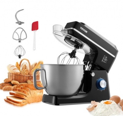 VEVOR  stacionārais  mikseris , 8.3QT  mīklas  mikseris, 1400W  6+P ātrumi,