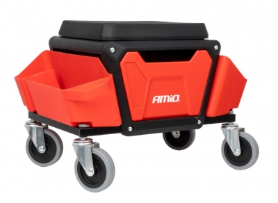 Darba  sēdeklis  ar  instrumentu  nodalījumu , ritošs , 150 kg