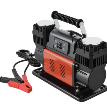 VEVOR  divu  cilindru  jaudīgs  gaisa  kompresors, 300 l/min ar  automātisko  apstāšanos, 12 V , 150 PSI