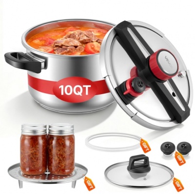 VEVOR  spiediena  katls, 9 litru