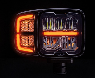 LED  priekšējais  lukturis  SNOW PLOW LAMP -PAREM , Labais