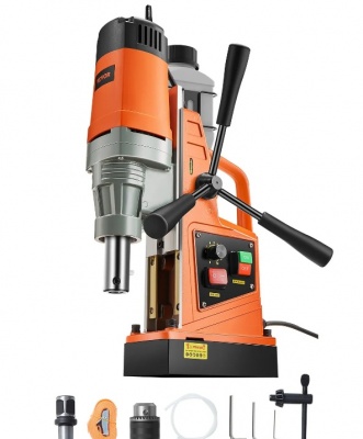 VEVOR  magnētiskā  urbjmašīna, 1550 W  motors , 2 collu  urbšanas  diametrs