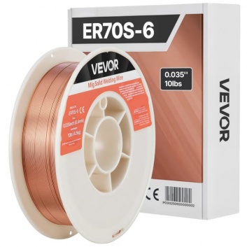 VEVOR  cietā  MIG  metināšanas  stieple , ER70S-6  0,9 mm  4,5 kg