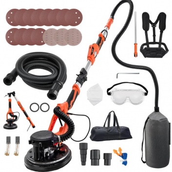 VEVOR 1150 W  elektriskā  ģipškartona  slīpmašīna