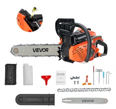 VEVOR  40 cm³  benzīna  ķēdes  zāģis, 14 collu  1,8 Z/S