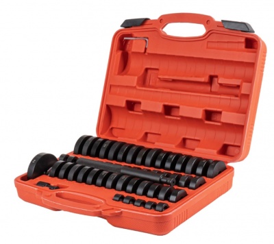 Bukses , gultņa , blīvējuma  montāžas  un  noņemšanas  komplekts  52 elementi