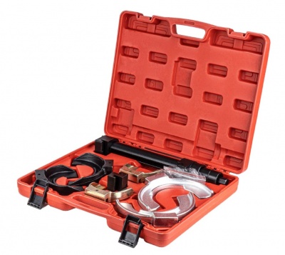 Statnes  atsperes  saspiešanas  un  dakšas  formas  noņemšanas  instrumentu  komplekts