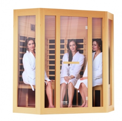 VEVOR  infrasarkanā  koka  sauna , 2470 W