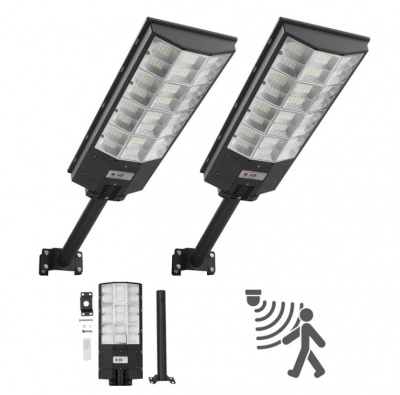 VEVOR  8000W  saules enerģijas  ielu , pagalmu  apgaismojuma laternas , 450000LM