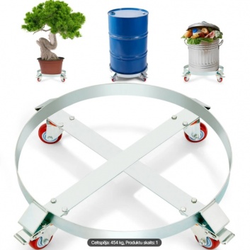 VEVOR  208,2 l  lieljaudas  mucu  ratiņi, kravnesība  453,6 kg