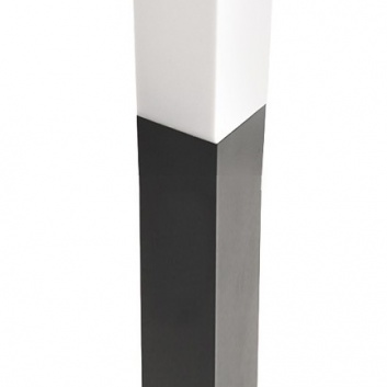 Soppa  dārza  apgaismes  stabs  1x E27 , 65cm , melns , IP44