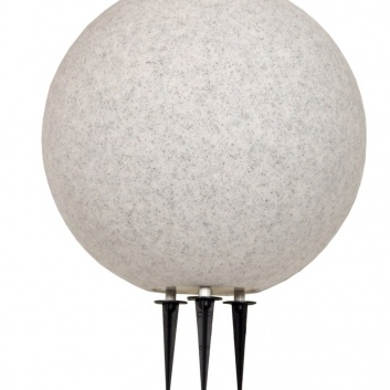 Dārza  apgaismes  bumba , E27 , 40cm , akmens (220V)