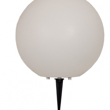 Dārza  apgaismes  bumba  E27 , 35cm , balta