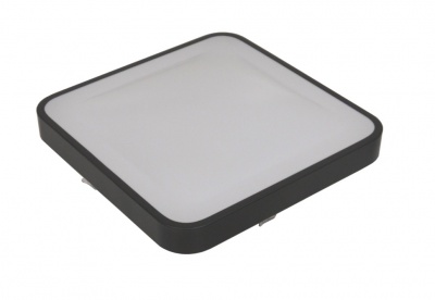 Wilton  griestu  lampa  2*E27  antracīta  ar  mikroviļņu  sensoru