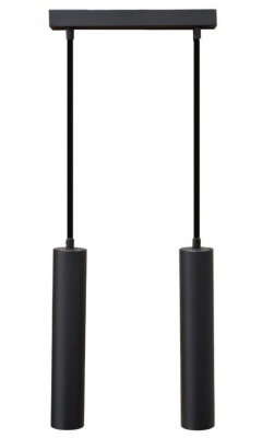 Karadon  2xGU10  piekaramā  lampa , melna